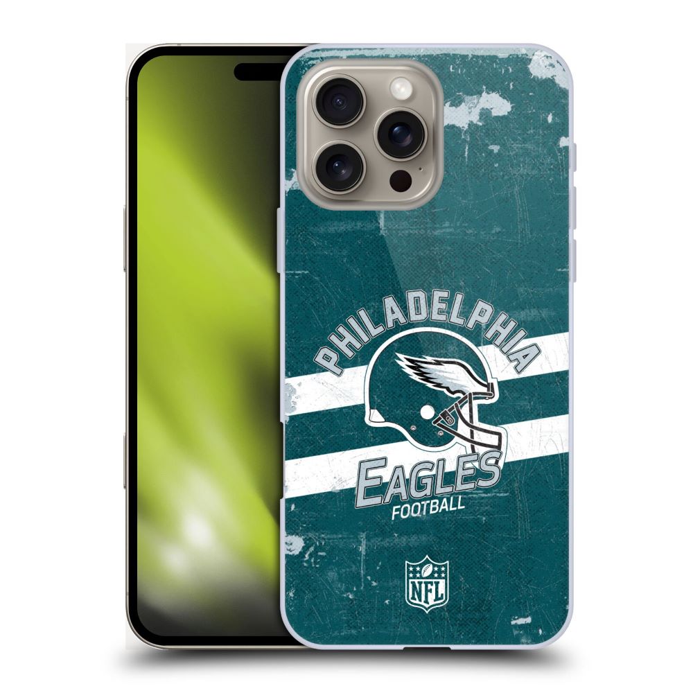 PHILADELPHIA EAGLES(NFL) フィラデルフィアイーグルス フィラデルフィアイーグルス - Helmet Distressed ハード case / Apple iPhoneケース 【公式 / オフィシャル】